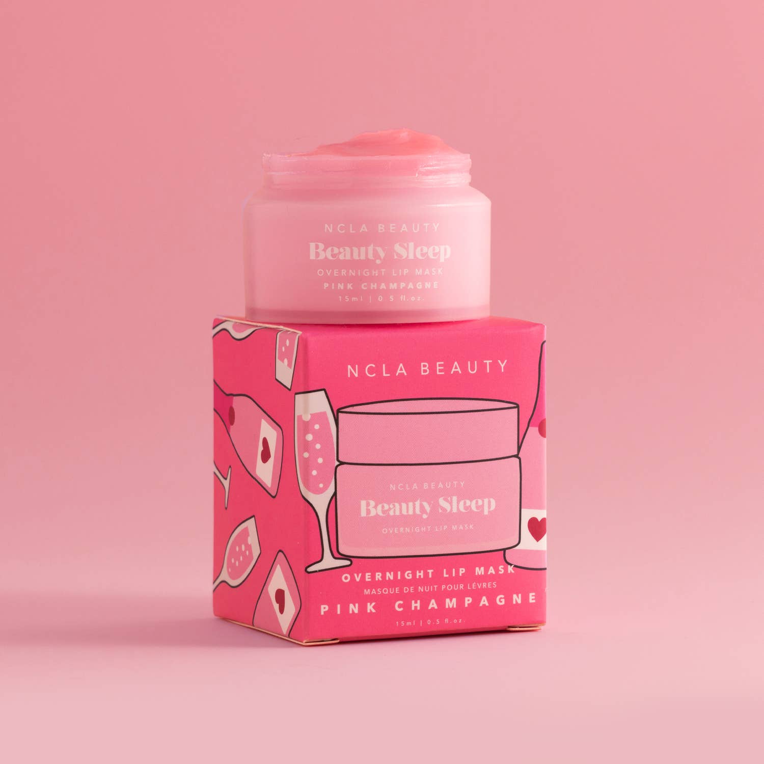 Beauty Sleep Overnight Lip Mask - Pink Champagne - elliparr