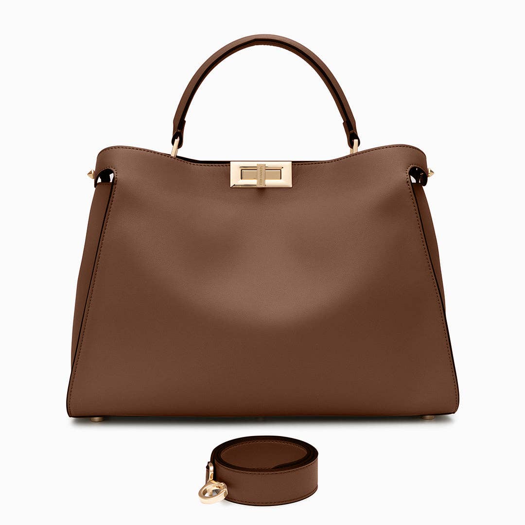 Cleo Structured Tote Bag - elliparr