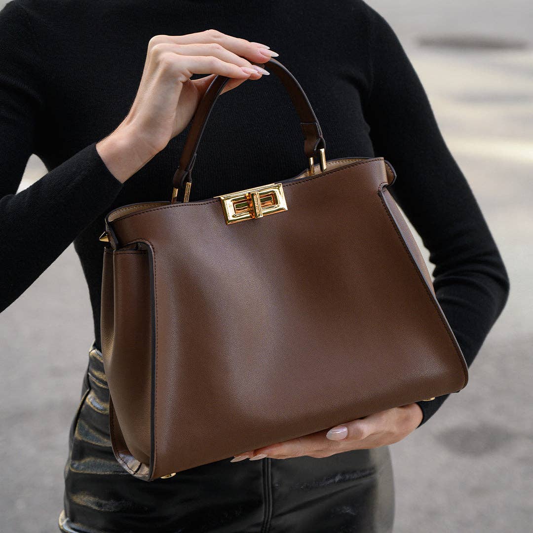 Cleo Structured Tote Bag - elliparr