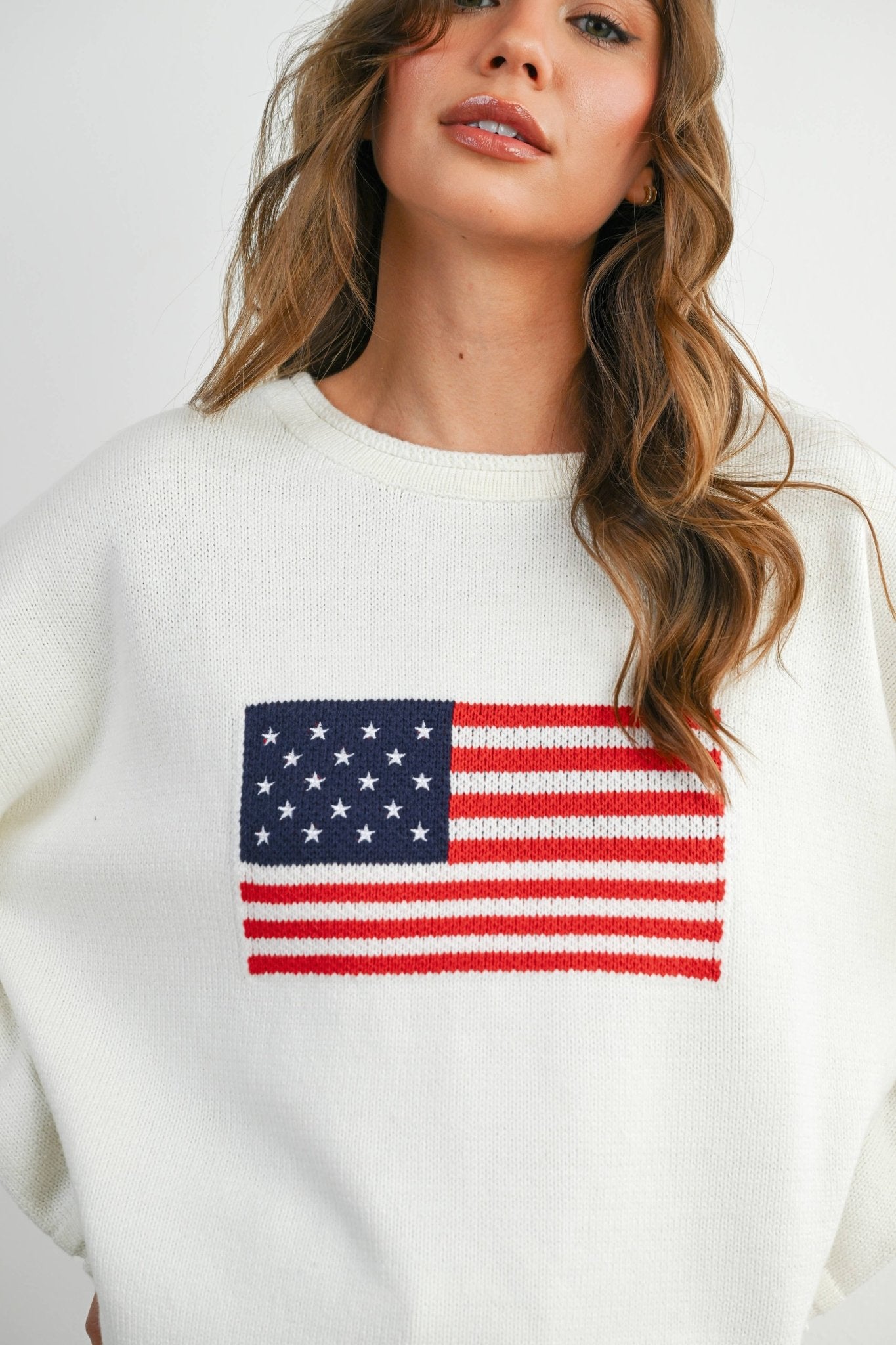 Graphic Knit Light Sweater - elliparr