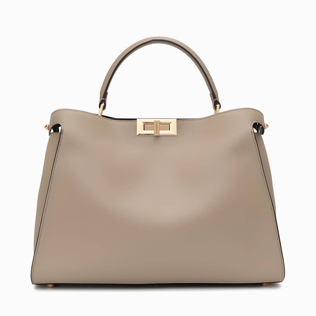 Cleo Structured Tote Bag - elliparr