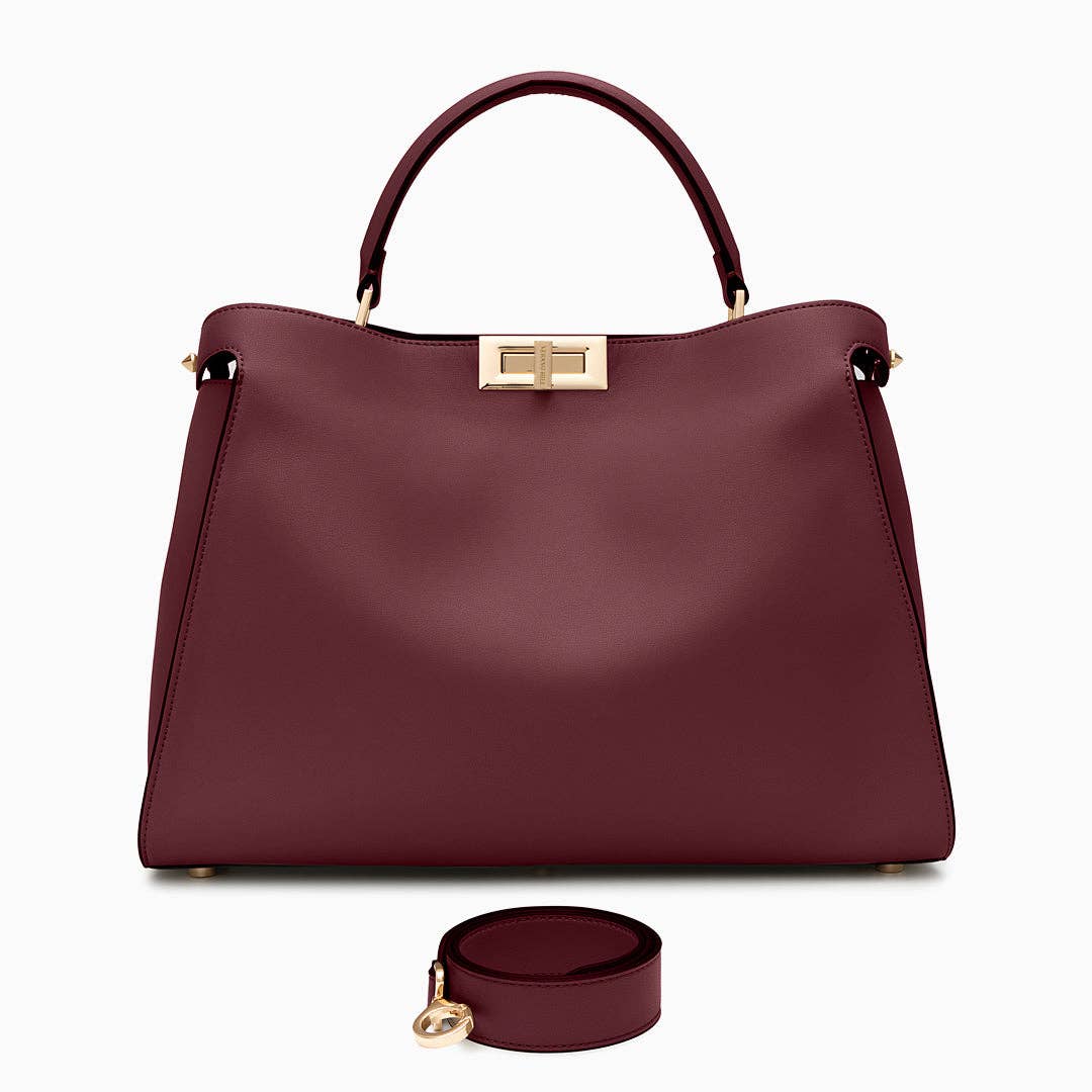 Cleo Structured Tote Bag - elliparr