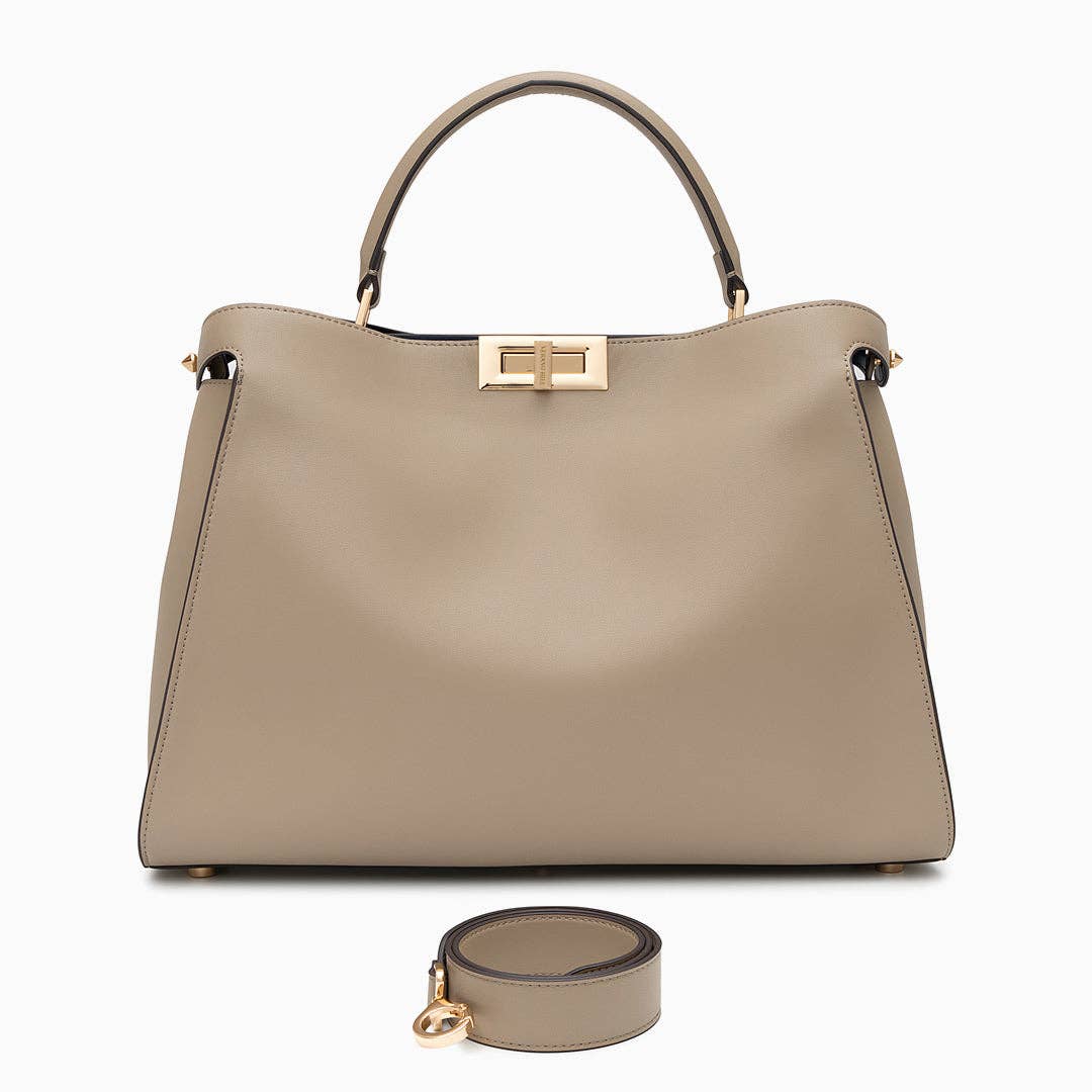 Cleo Structured Tote Bag - elliparr
