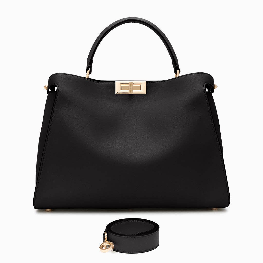Cleo Structured Tote Bag - elliparr