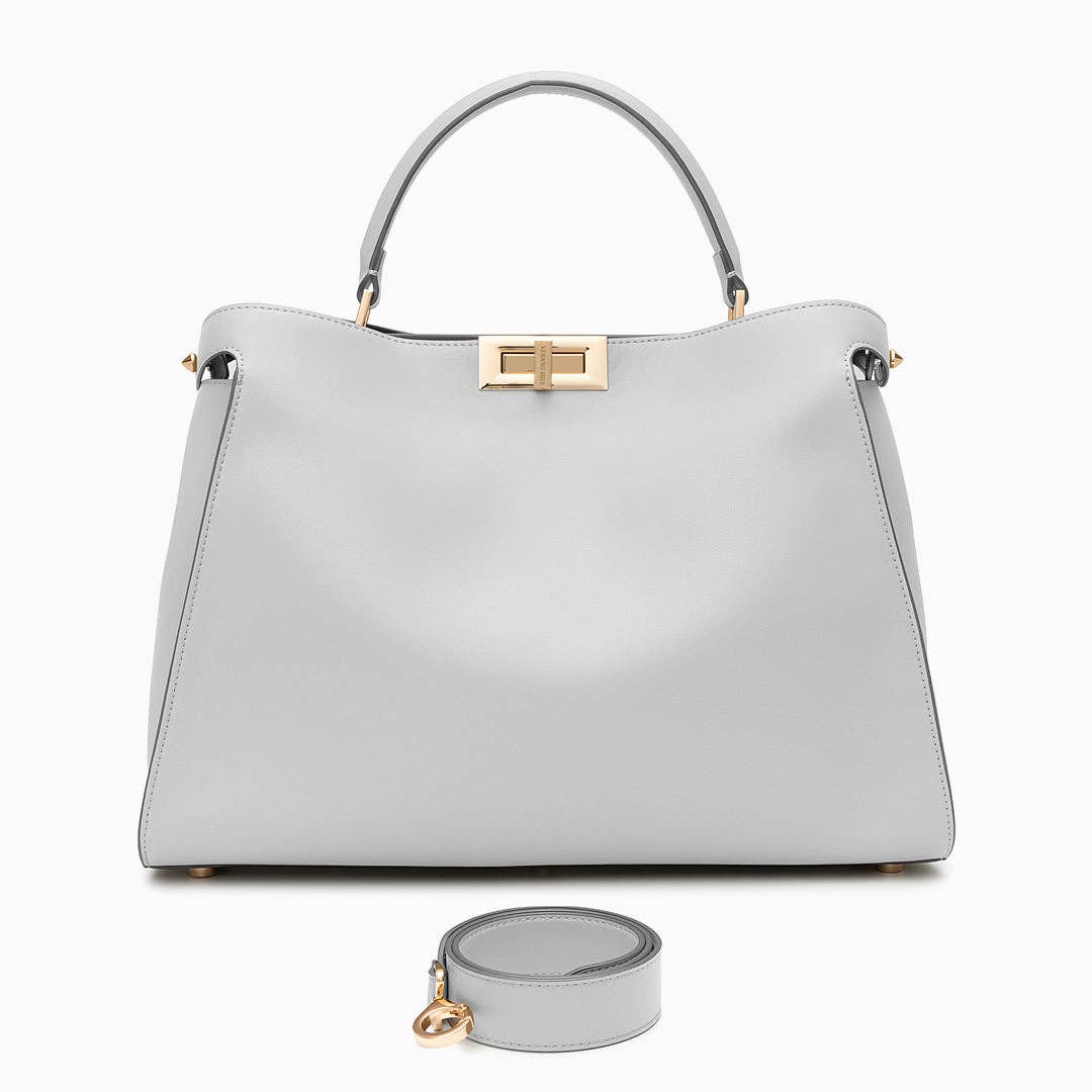 Cleo Structured Tote Bag - elliparr