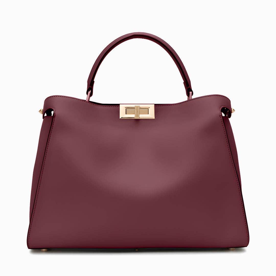 Cleo Structured Tote Bag - elliparr
