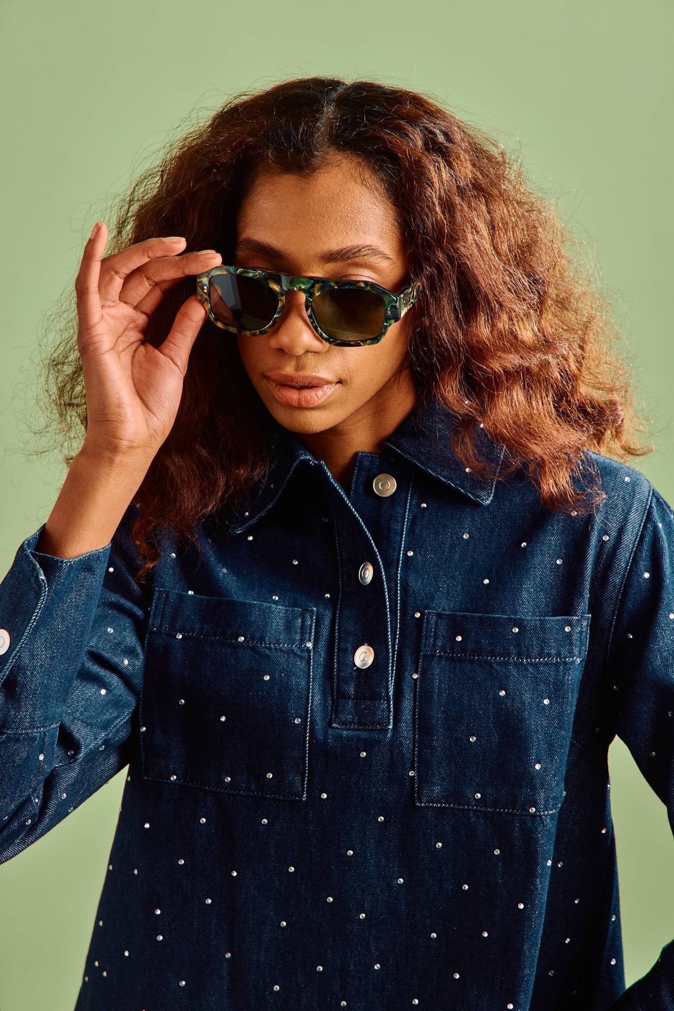 SARDINE - Louie - Abalone Rizz Sunglasses   - elliparr