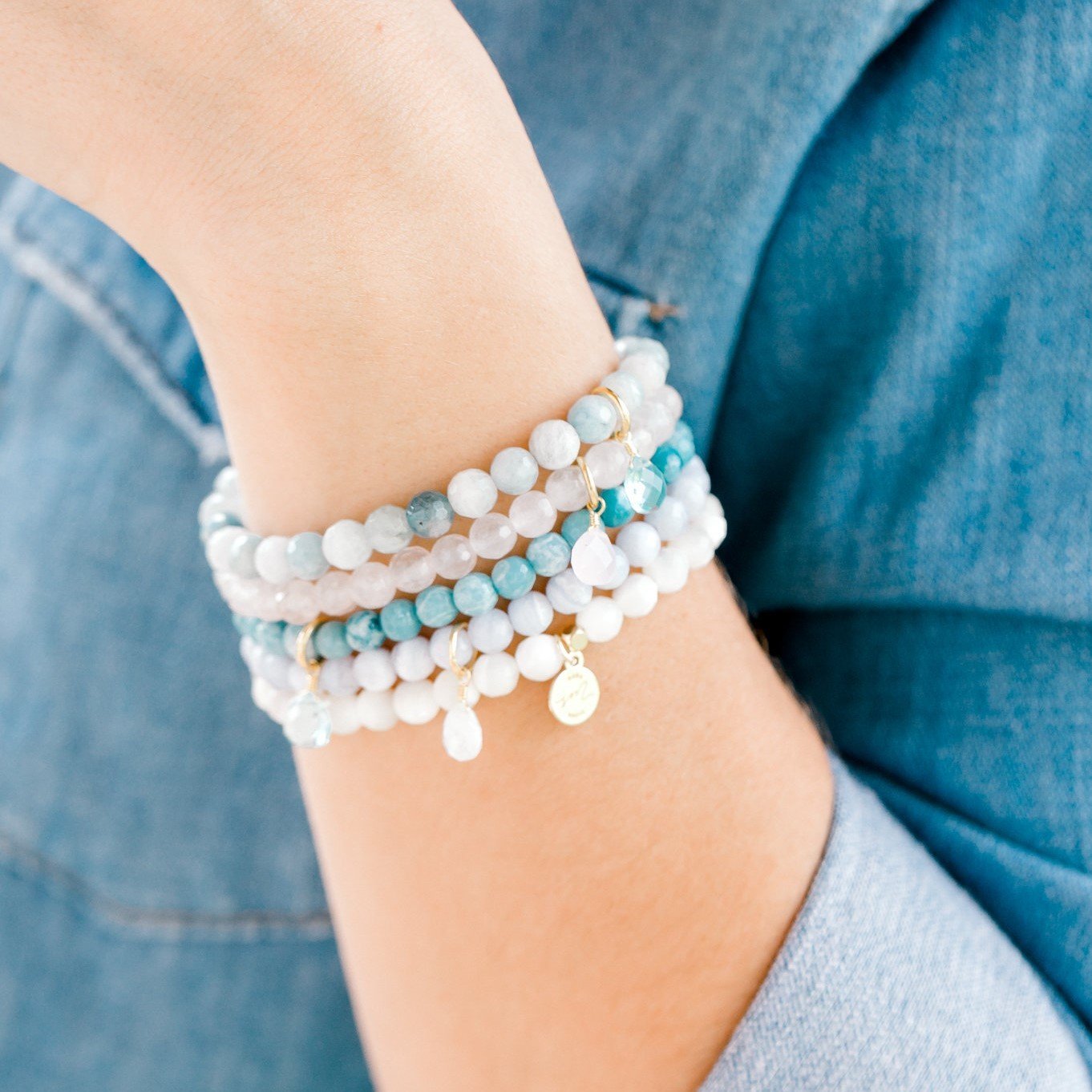 Royal Gemstone Beaded Bracelet | Black Onyx - elliparr